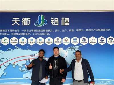 Ethiopian Clients Visit Shandong Tianqu Aluminum Formwork Company