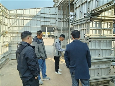 Taiwan Clients Visit Shandong Tianqu Aluminm Formwork